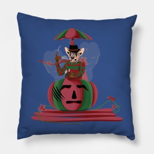 Pumpkin Feddie Halloween Pillow