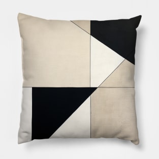 Abstract Neutral Art 1 Pillow