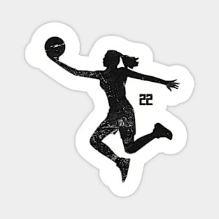 Shillouette Number 22 Magnet