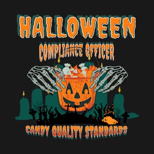 Halloween Compliance officer t-shirt T-Shirt