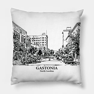 Gastonia - North Carolina Pillow