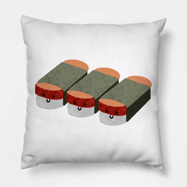 Cutie Musubi Pillow by Origami Sticker Co.