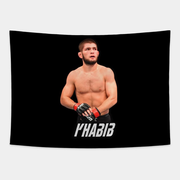 Khabib (The Eagle) Nurmagomedov - UFC 242 - 111201800 Tapestry by Semenov