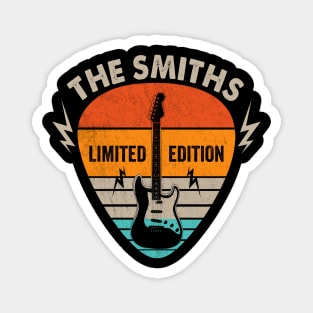 Vintage Smiths Name Guitar Pick Limited Edition Birthday Magnet