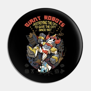 Giant Robots Pin