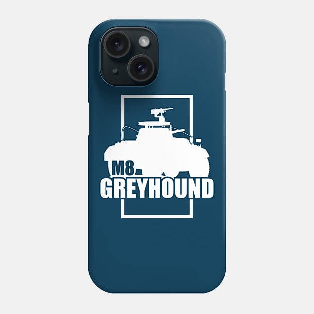 M8 Greyhound Phone Case by TCP