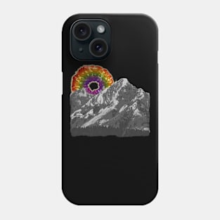 rainbow donut mountain Phone Case