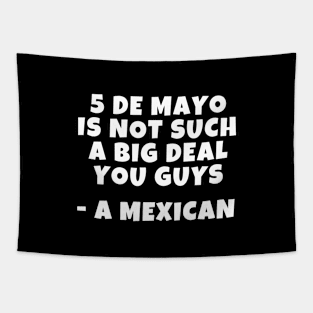 Cinco de mayo is not such a big deal Tapestry