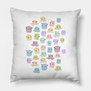 Colourful dumbo octopus pattern Pillow