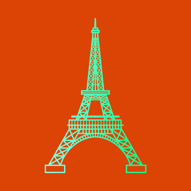 Eiffel tower - Icon by Lionti_design