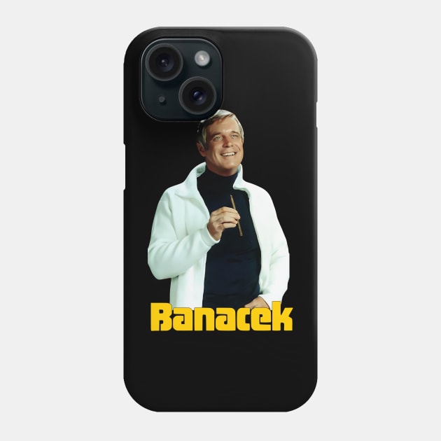 Banacek - George Peppard Phone Case by wildzerouk