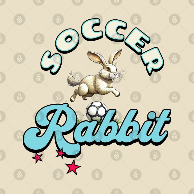 Soccer Rabbit by Mugs and threads by Paul