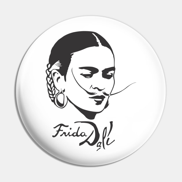 Frida Dali Pin by workshop71