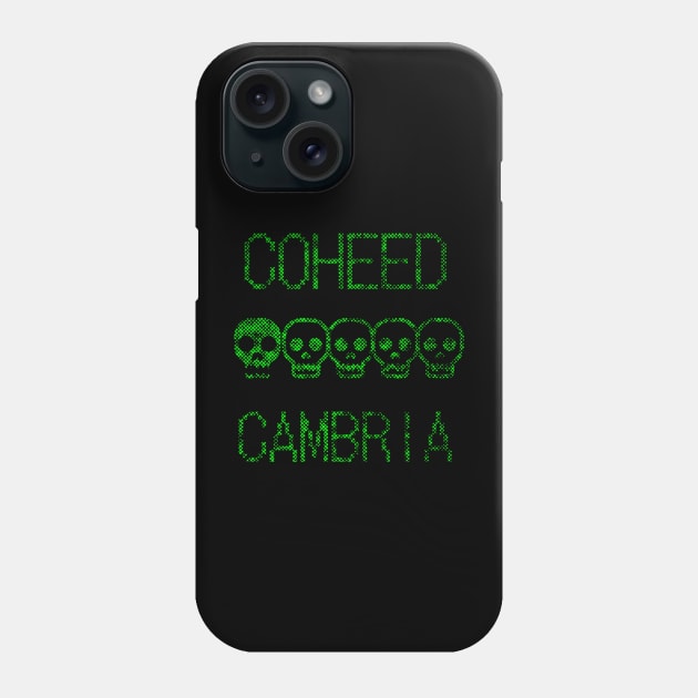 coheed game Phone Case by IJUL GONDRONGS