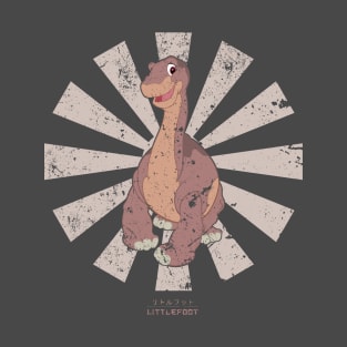 Littlefoot Retro Japanese Land Before Time T-Shirt