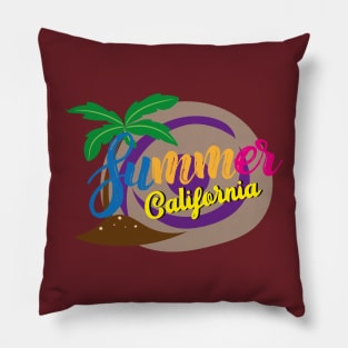 Summer California Pillow