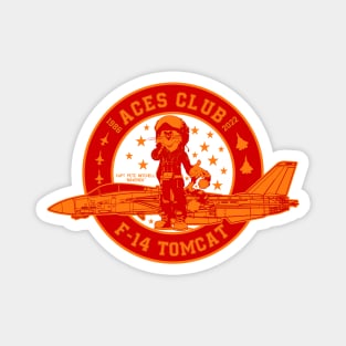 Grumman F-14 Tomcat - Aces Club 1986/2022 - 5 kill - Orange Magnet