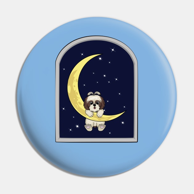 Shih Tzu (Moonlight) Pin by viograpiks