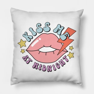 Kiss me at midnight  funny 2023 new year christmas gift idea Pillow