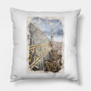 St. Stephen's Cathedral in Vienna, Austria Pillow