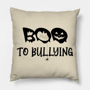 Be Kind And Boo To Bullying Halloween Pillow