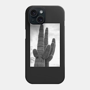 saguaro bw 2 Phone Case