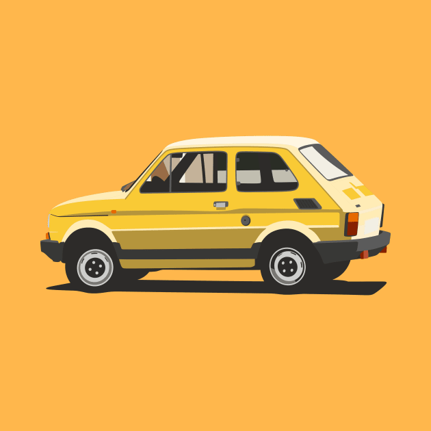 Fiat 126 by TheArchitectsGarage