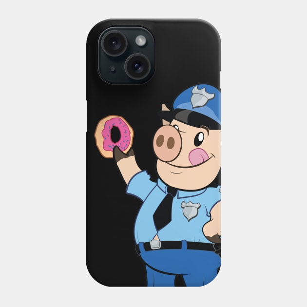 Police Pig Phone Case by Howchie