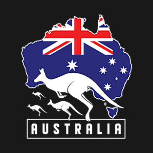 Australia Animal Kangaroo T-Shirt