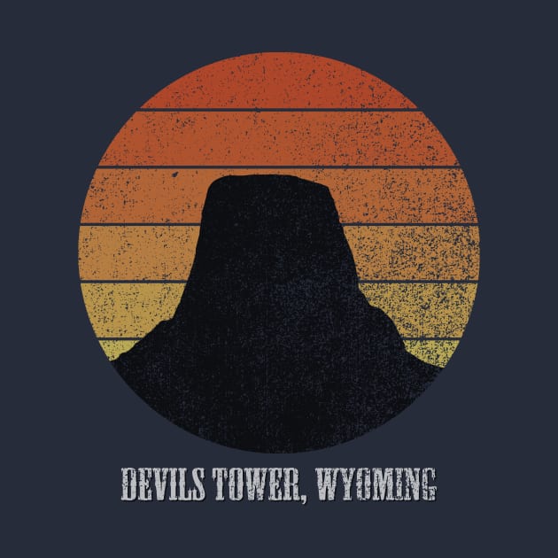 Devils Tower, Wyoming (faded) by GloopTrekker