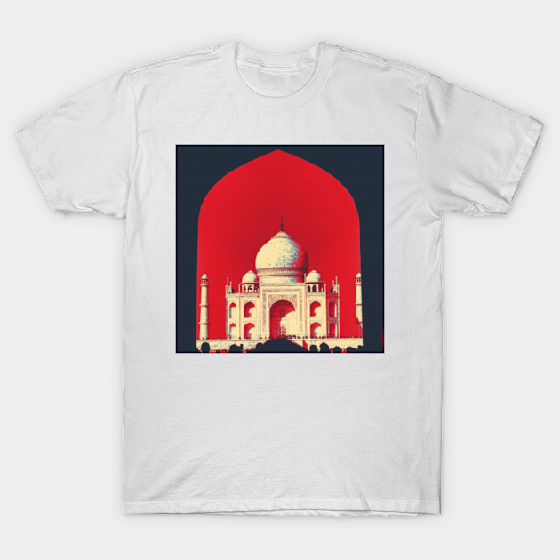 TAJ MAHAL - Taj Mahal Art - T-Shirt | TeePublic