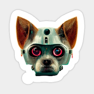 Robodog 2, the robot terrier puppy Magnet