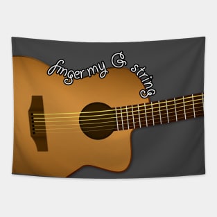 Finger my G string guitar Tapestry