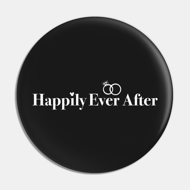 Happily Ever After (White) Pin by TreyLemons