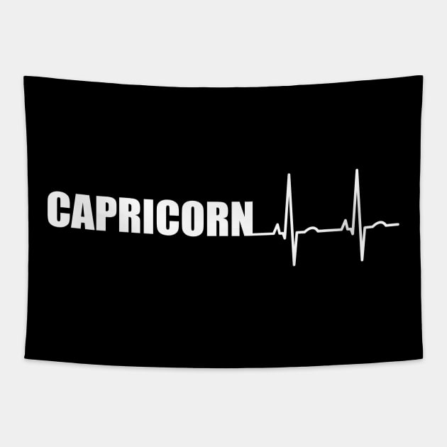 Capricorn Heartbeat Tapestry by Stoney09