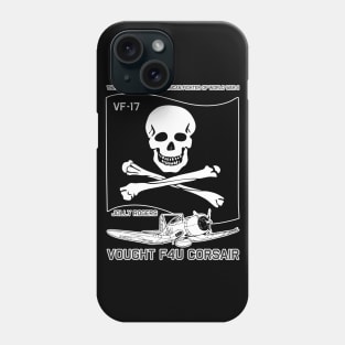 Vought F4U Corsair - VF-17 Jolly Rogers Phone Case