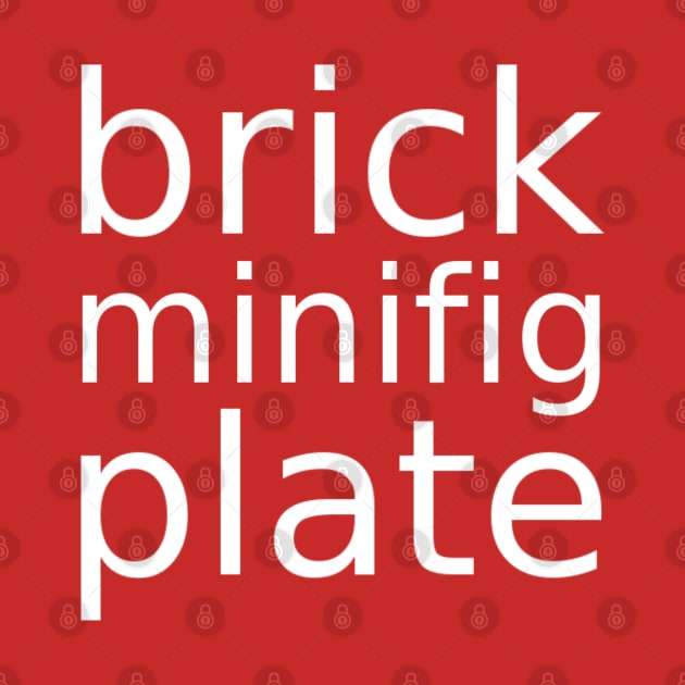 brick minifig plate by ChilleeW