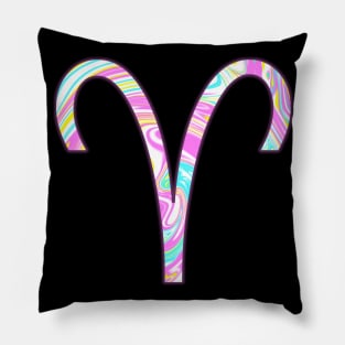 PSYCHEDELIC ARIES Pillow