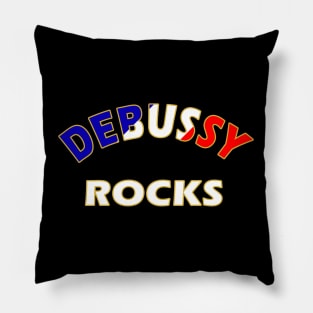 Debussy Rocks Pillow