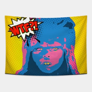 WTF! Cha ka Tapestry