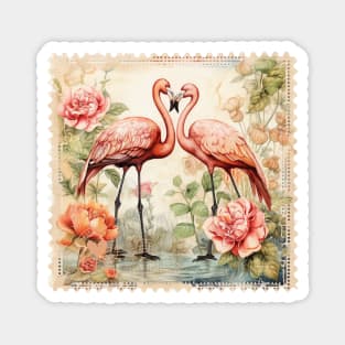 Lovely cute flamingo Magnet