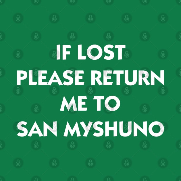 If Lost Please Return Me to San Myshuno by AlienClownThings