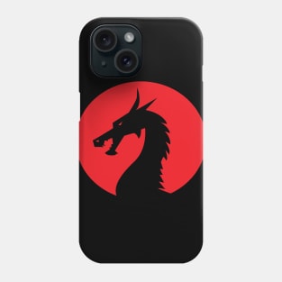 vintage dragon Phone Case