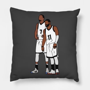 Kyrie And KD Nets Pillow