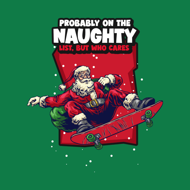 Skaters Santa by WizardingWorld