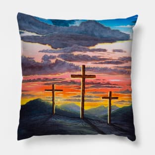 He is Risen Pillow