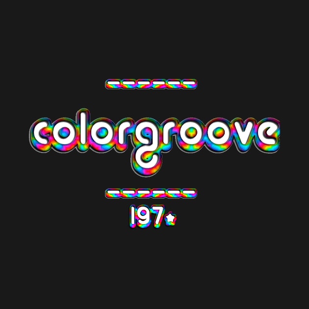 ColorGroove Retro-Rainbow-Tube nostalgia (wf) by Blackout Design