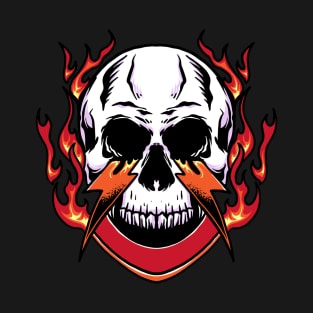 Fiery Skull T-Shirt