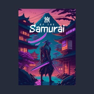 Futuristic Samurai: A Journey Through Time and Tradition T-Shirt