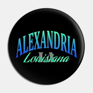 City Pride: Alexandria, Louisiana Pin